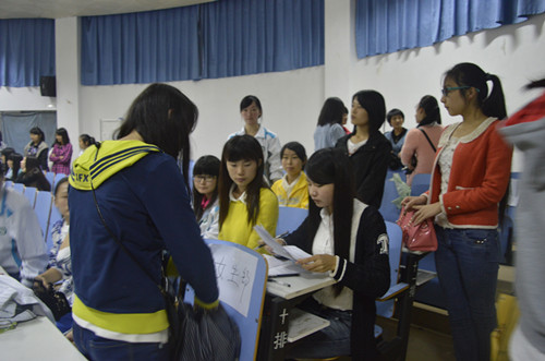 澳门电子pg游戏官网学生会招新工作圆满结束