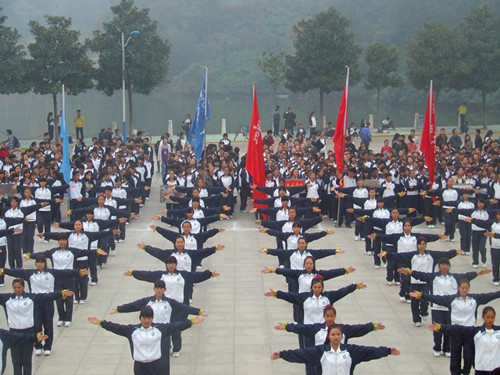 澳门电子pg游戏官网在2013年新生广播体操大赛中获佳绩