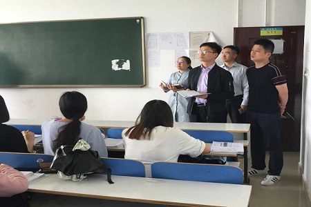 澳门电子pg游戏官网开展课堂秩序检查工作